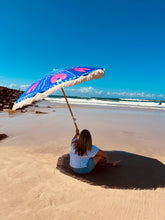 Load image into Gallery viewer, Kubill Tiddas~ Beautiful Sisters Beach Umbrella
