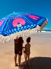 Load image into Gallery viewer, Kubill Tiddas~ Beautiful Sisters Beach Umbrella
