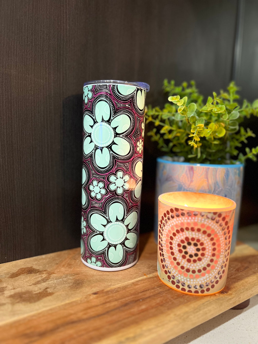 Yarning Tumbler- Pink